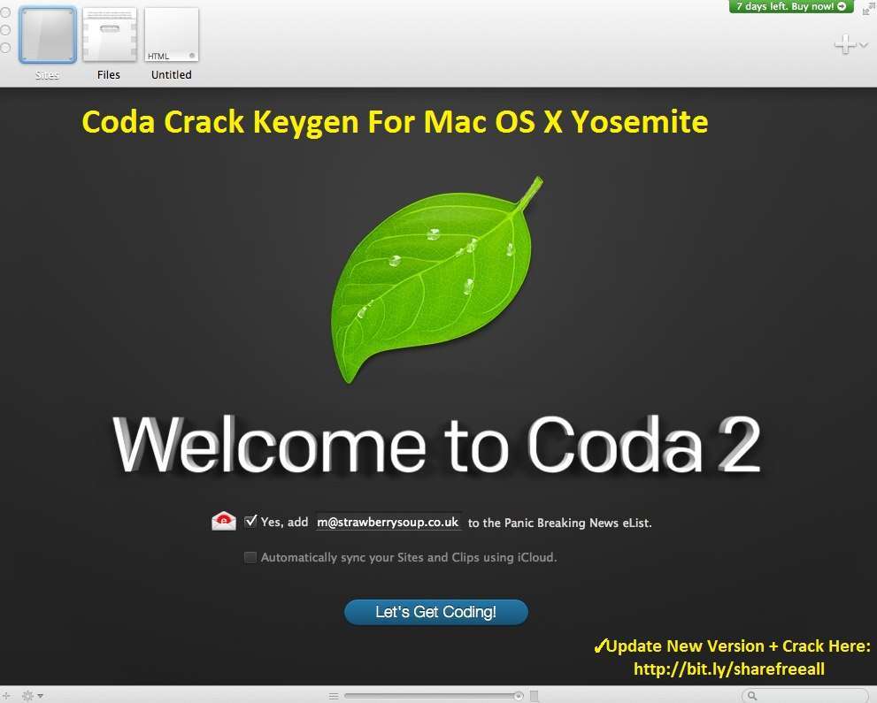 Coda (Web Editor) 2.6.5 Cracked For MacOSX вЂ“ Latest