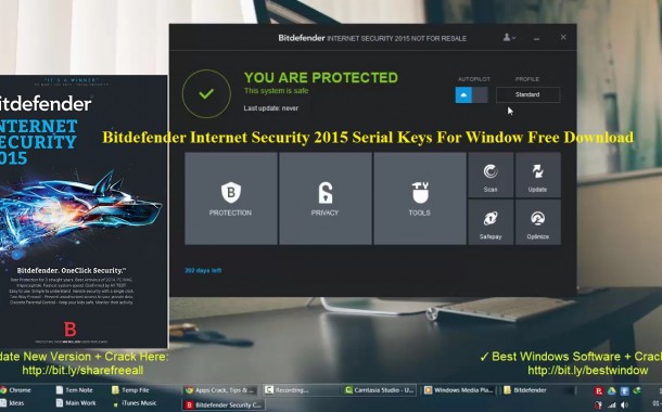 tim bitdefender total security 2015 lifetime license key