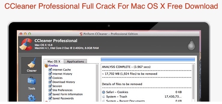 ccleaner pro mac crack