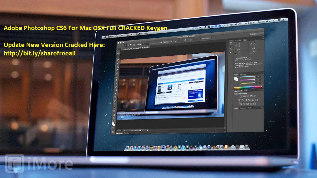 Adobe Photoshop CS6 Extended Crack Serial For Mac OS Free Download