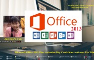 Microsoft Office 2013 Plus Activation Key Kms Activator For Windows OS