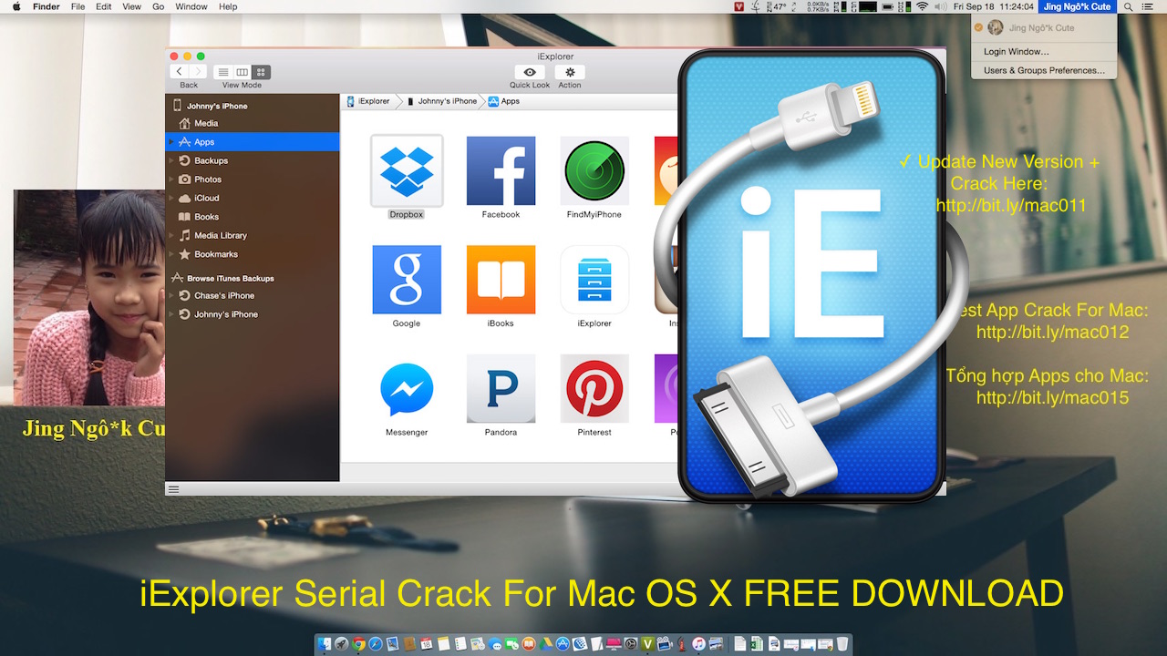 iExplorer 3.8.4.0 Serial Crack For Mac OS X FREE DOWNLOAD