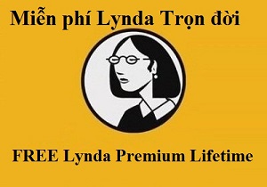 Miễn Phí Tài khoản Lynda.com Premium Lifetime Dùng Free Mãi Mãi